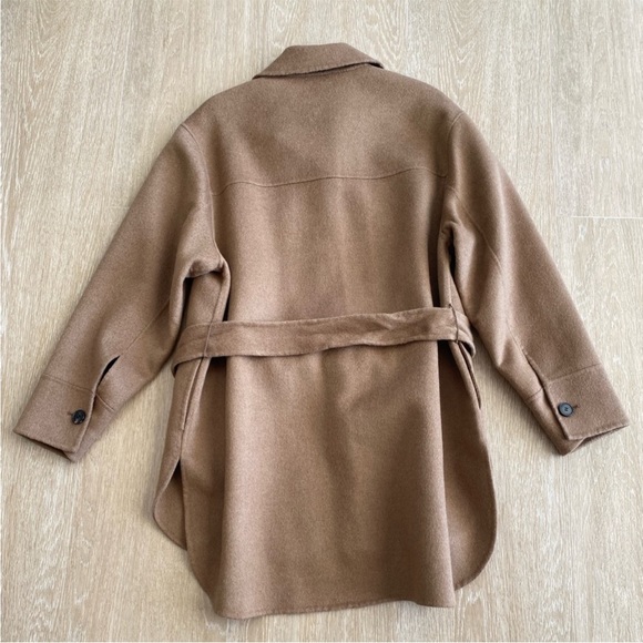 SANDRO overshirt coat! Size 36! New, NWT - Picture 7 of 13